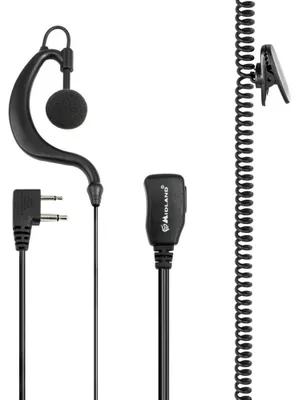 Immagine prodotto di Midland A21M Cuffie con gancio auricolare nero (C858)