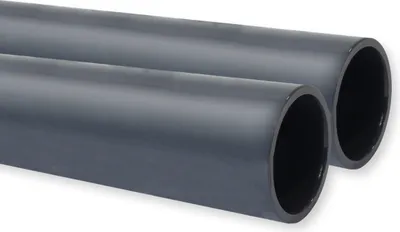 Produktbild von PVC-U Druckrohr PN10, Stange 1 m x d 50 mm 2er-Set