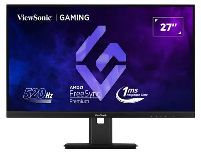 Obrázok produktu pre Viewsonic XG2737, 68,6 cm (27"), 1920 x 1080 px, Full HD, LED, 1 ms, Čierna