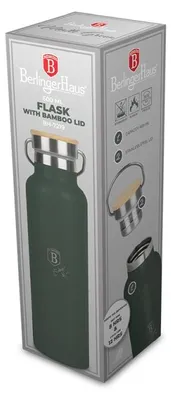 Immagine prodotto di Berlingerhaus BH-7219 lahev s dvojitou stěnou nerez 06 l Matte Green Collection