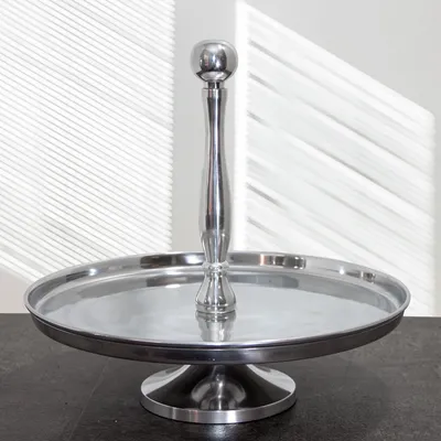 Produktbild von Etagere, 1 Etage, Rund, Aluminium, Tablett, Chabby Chic