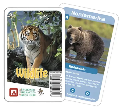 Produktbild von Quartett Wildlife