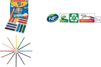 Produktbild von Bic Kids - Kids kleurpotlood Ecolutions Evolution 144 potloden (classpack)