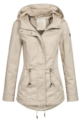 Produktbild von Damen Übergangsjacke mit Kapuze für Frühling und Herbst