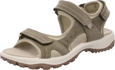 Produktbild von Rohde Damen Sandalen Leder Sandaletten Trekking Biella 5380, Größe:38 EU, Farbe:Grün