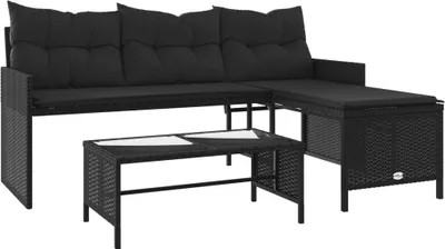 Zdjęcie produktu dla VidaXL 365572, Czarny, 1700 mm, 1200 mm, 725 mm