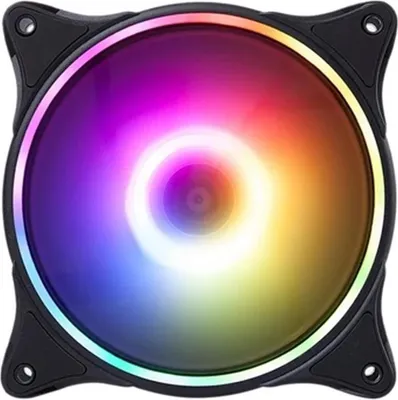 Produktbild von Hiditec N18 ARGB, Ventilator, 12 cm, Schwarz