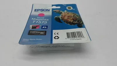 Produktbild von Epson Turtle T1573 Vivid Magenta, High (L) Yield, Magenta, Tinte auf Pigmentbasis, 25,9 ml, 1 Stück(e), Einzelpackung