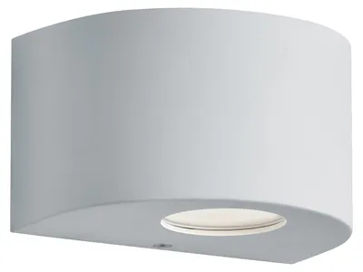 Produktbild von Reality Leuchten LED Außen-Wandleuchte Rosario weiß matt Up- & Downlight