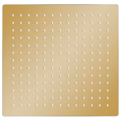 Zdjęcie produktu dla vidaXL Deszczownica ze stali nierdzewnej 25x25 cm kwadratowa Złota