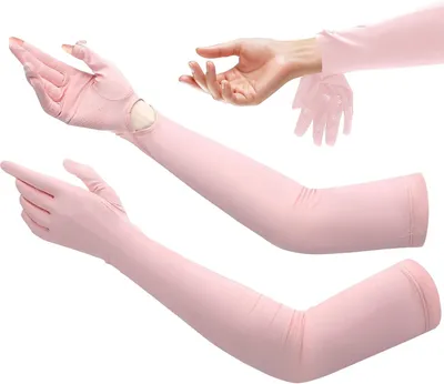 Produktbild von UV-Schutzhandschuhe Damen, rutschfest, UPF 50+, Polyamid, für Autofahren