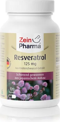 Obrázek produktu pro Resveratrol 125 kapslí, 120 kapslí