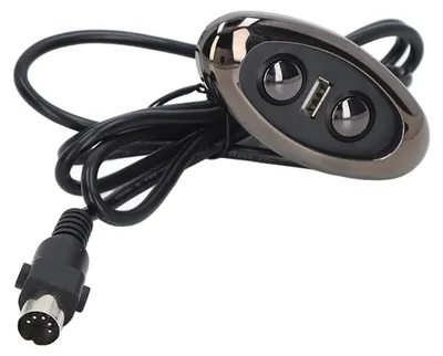 Imagen del producto de Controlador eléctrico para sofá, iluminación LED, puerto USB individual para carga, interruptor de 5 polos para ajuste del reclinado