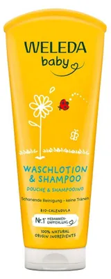 Immagine prodotto di Baby Calendula - Lozione lavante e shampoo 200ml