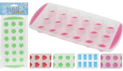 Produktbild von 24 Stück Eiswürfelformen ca.24,5x11,7 Eisfach Gefrierschrank