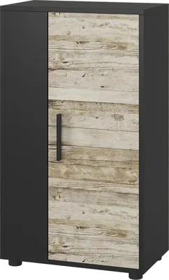 Obrázek produktu pro Komoda Vicco Berno Černý/pískový dub 50.1 x 87.3 cm se 2 přihrádkami, Model 55450