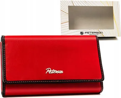 Image de Peterson Portefeuille pour femmes Matti Rouge Taille unique