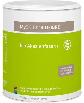 Produktbild von MyBIOTIK Biofibre  Akazienfasern Pulver, 240 g Pulver