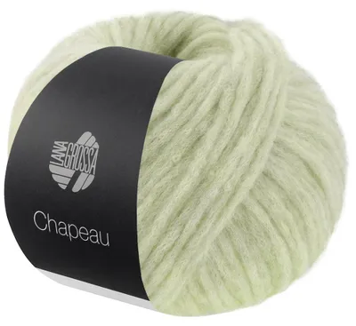 Produktbild von Lana Grossa CHAPEAU 50 g Watteweiches voluminöses Schlauchgarn 110 m Farbe 005 - Zartgrün