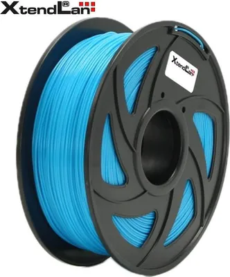 Produktbild von XtendLAN PETG filament 1,75mm blankytně modrý 1kg