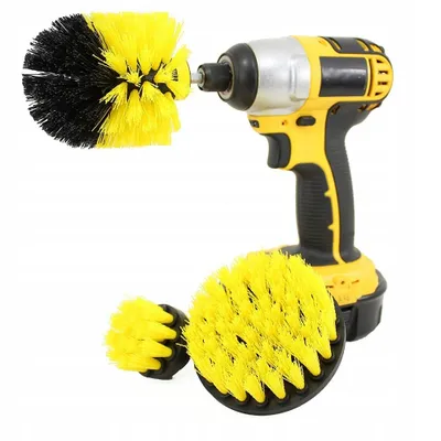 Produktbild von Autowaschbürsten für eine Toilettenbohrmaschine, hart