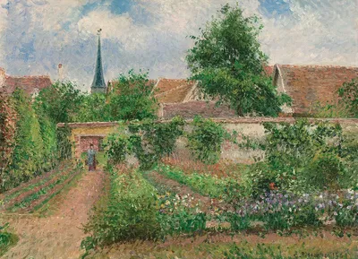 Obrázek produktu pro Eurografika Zeleninová zahrada zamračená - Camille Pissarro (1000)
