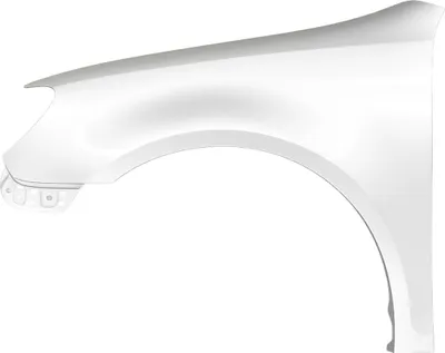 Immagine prodotto di Parafango VW Golf VI 6 Sinistro LB9A 08-13 Nuovo verniciato