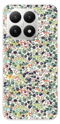 Image de 1001Coques - Coque silicone compatible avec Xiaomi 15T - Motif liberty wiltshire vert - Design original imprimé en France