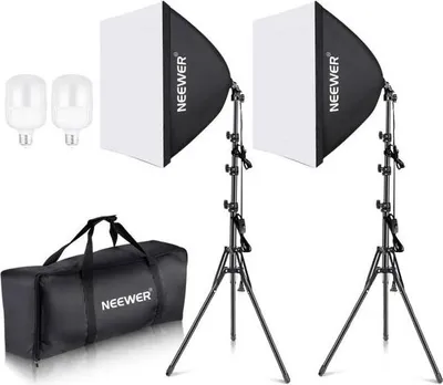 Produktbild von Neewer Dauerlicht NK200 Softbox Beleuchtungs-Set