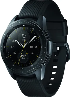 Produktbild von Samsung SM R815 Galaxy Watch 42mm LTE rosegold (Vodafone), Farbe:Schwarz