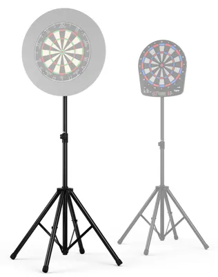 Produktbild von KOTO - Quadpod Multi Dartständer Für Dartscheibe, Tragbares Stativ für Sisal- und elektronische Dartscheiben, Zusammenklappbar, Höhenverstellbar