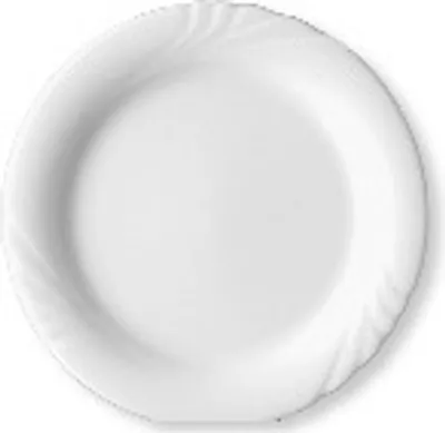 Produktbild von 6x Speiseteller flach - Durchmesser 25,5 cm - Tellerset, Speiseteller