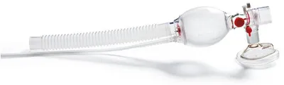 Produktbild von Ambu SPUR II Einweg-Beatmungsbeutel Set Neugeborene m. Reservoirschlauch