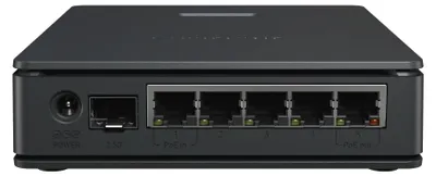 Produktbild von Mikrotik hAP ax S, 2,4 GHz, 5 GHz, 1800 Mbit/s, 10,100,1000,2500 Mbit/s