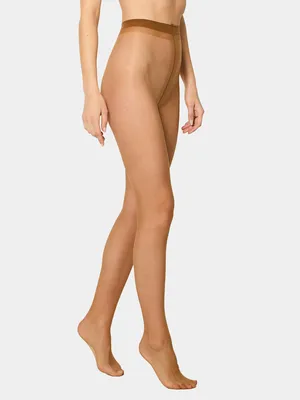 Produktbild von NUR DIE Feinstrumpfhose Goodbye Laufmaschen Invisible 12 DEN Strumpfhose - bronze - Größe 40-44