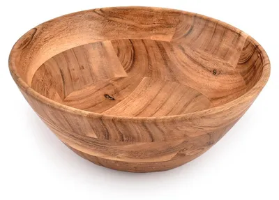 Immagine prodotto di Ciotola decorativa in legno per frutta e snack