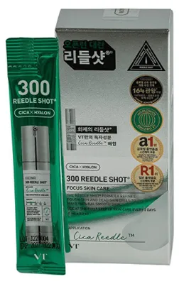 Image de VT Cosmetics 300 Reedle Shot - Soin quotidien de la peau - 10 x 2 ml