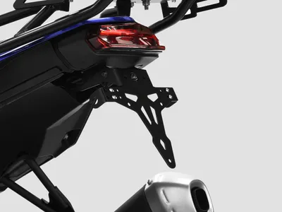 Produktbild von Hashiru Kennzeichenhalter für Yamaha XTZ 700 Ténéré, Stahl, Einstellbar