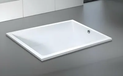 Zdjęcie produktu dla Designerska wanna akrylowa Oszczędzająca miejsce wanna akrylowa Komfortowa wanna 190x150 cm