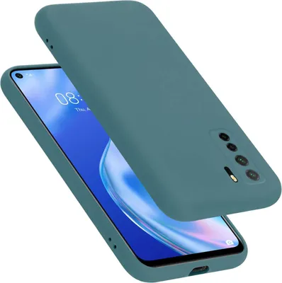 Obrázek produktu pro Cadorabo kryt pro Huawei P40 LITE 5G / NOVA 7 SE kryt silikonový kryt mobilního telefonu pouzdro z tekutého silikonu, odolné proti poškrábání a nárazům ochranný kryt pro Huawei P40 LITE 5G / NOVA 7 SE