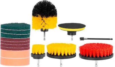 Immagine prodotto di Spazzole Strend Pro, spazzola per pulizia, per trapano, set 14 spazzole per pulizia