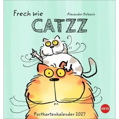 Obrázek produktu pro Kalendář s pohlednicemi Catzz 2027