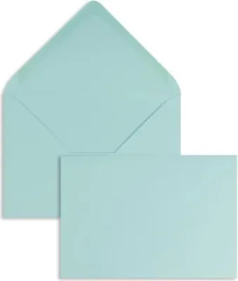 Produktbild von Briefumschläge 156x220mm 120g/qm gummiert VE=100 Stück lagune
