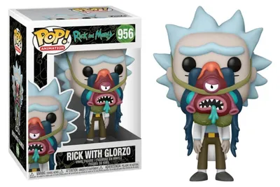 Obrázek produktu pro Funko Pop! Rick and Morty Rick with Glorzo 956