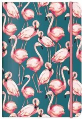 Produktbild von Notizbuch A5 Pink Flamingo