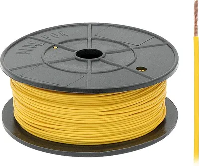 Produktbild von FLRY-A KABEL 0,22 GELB 1 m