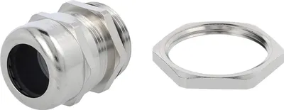 Immagine prodotto di Raccordo LAPP con controdado PG21x1,588 ottone (CuZn) nichelato lunghezza filettatura 7,0 mm - 1 pezzo