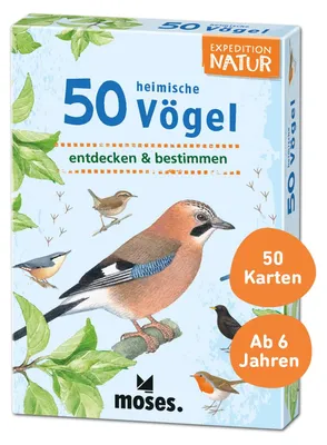Produktbild von Expedition Natur. 50 heimische Vögel