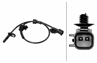Produktbild von HELLA ABS Sensor Raddrehzahl Hinten für TESLA Model Y (5YJY) 6PU 358 218-391