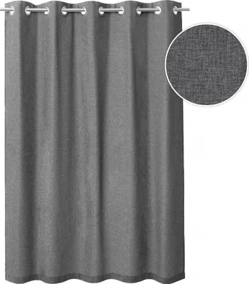 Produktbild von PillowPrim, Záhradný záves, odolný proti poveternostným vplyvom, vetru, ochrana súkromia, balkón, záhrada, veranda, pergola, jednoduchá montáž, pestré farby, grafitová farba, d: 260, š:150 cm